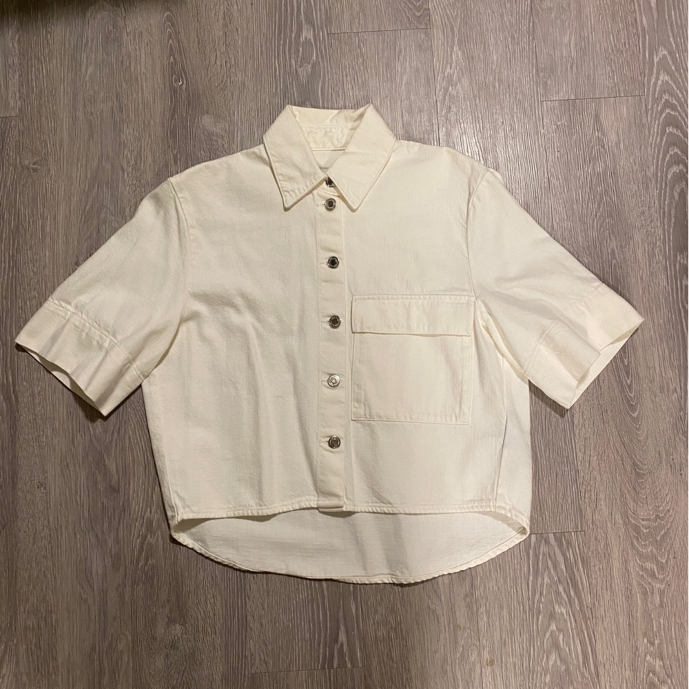 NWOT Zara Denim Shirt